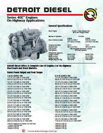 Dt530 Engine Specs