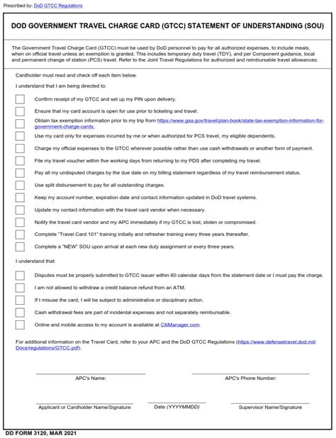 Dts Where To Find Statement Of Understanding
