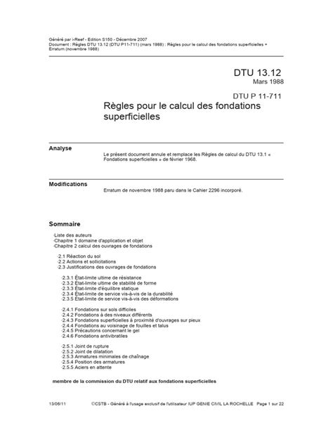Dtu 13 12