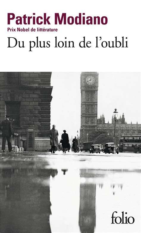 du plus loin de l oubli folio t 3005