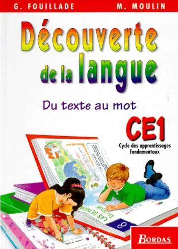 du texte au mot da c couverte de la langue ce1 li
