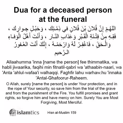 Dua For Deceased