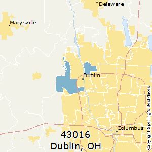 dublin ohio zip