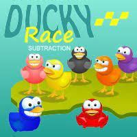 Ducky Race Subtraction Game Online Play At Learninggames Ducky Subtraction - Ducky Subtraction