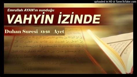 duhan suresi 32 ayet.