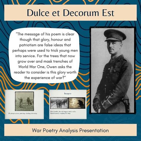 Dulce Et Decorum Est Theme