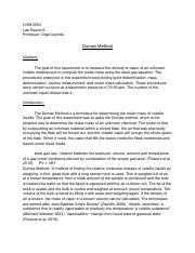 Full Download Dumas Method Lab Answers 