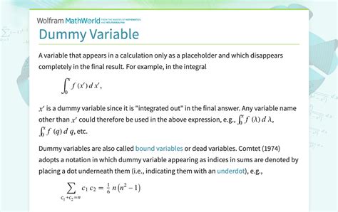 Dummy Variable Adalah