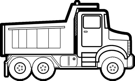 Dump Truck Coloring Pages Printable Dump Truck Coloring Pages - Printable Dump Truck Coloring Pages