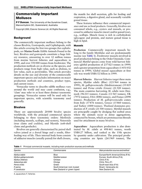 duncan molluscs biography