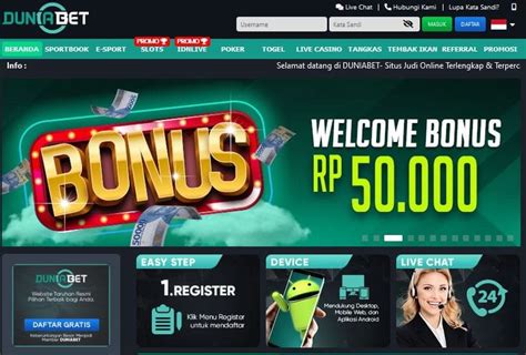 DUNIABET - JACKPOT SLOT GACOR HARI INI DUNIABET WEBSITE ONLINE