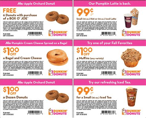 Dunkin Coupons Printable