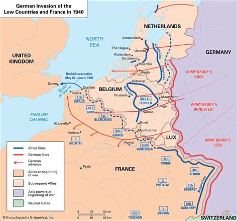 Dunkirk On A Map