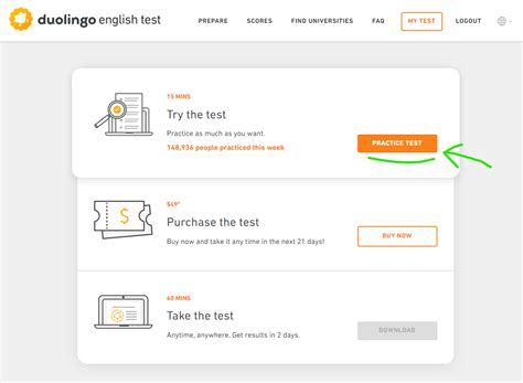 Duolingo Practice Test