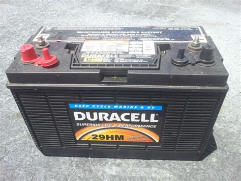 Read Online Duracell Deep Cycle Marine Rv Battery Group Size 29Hm 