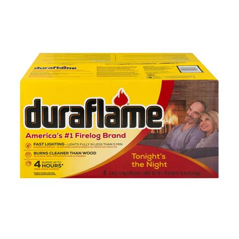 duraflame 6lb 4-hr Firelogs - Walmart.com