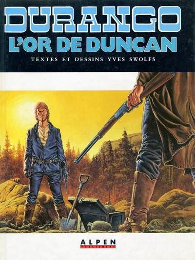 durango tome 9 l or de duncan