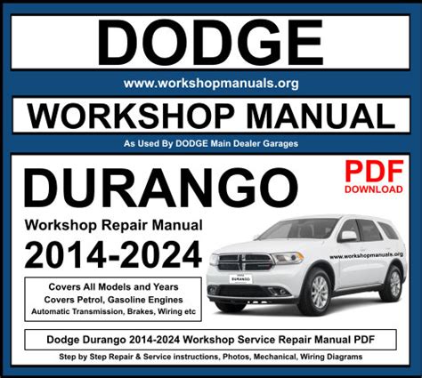 Full Download Durango Service Manual 