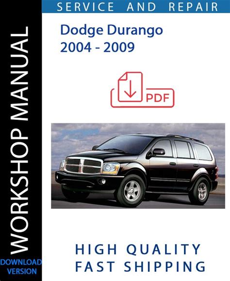 Full Download Durango Service Manual 