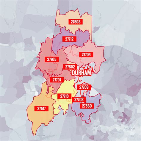 durham north carolina zip code