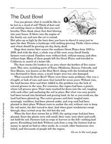 Dust Bowl Worksheets Learny Kids The Dust Bowl Worksheet Answers - The Dust Bowl Worksheet Answers