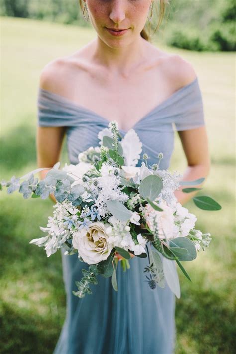 Dusty Blue Wedding Flowers The Brides Bouquet Uk Dusty Blue Wedding Flowers - Dusty Blue Wedding Flowers