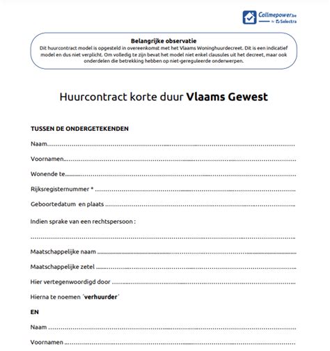 duur contract