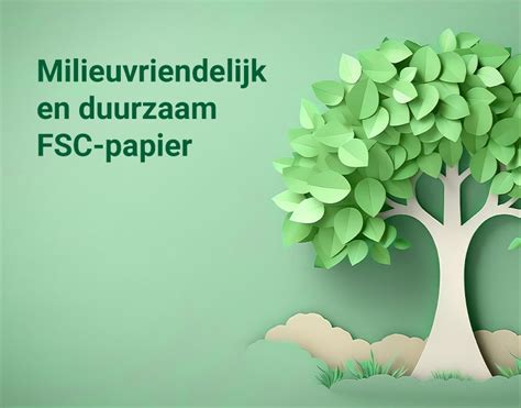 duurzaam papier