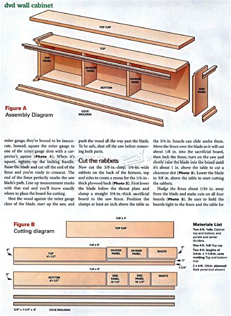 Dvd Cabinet Plans