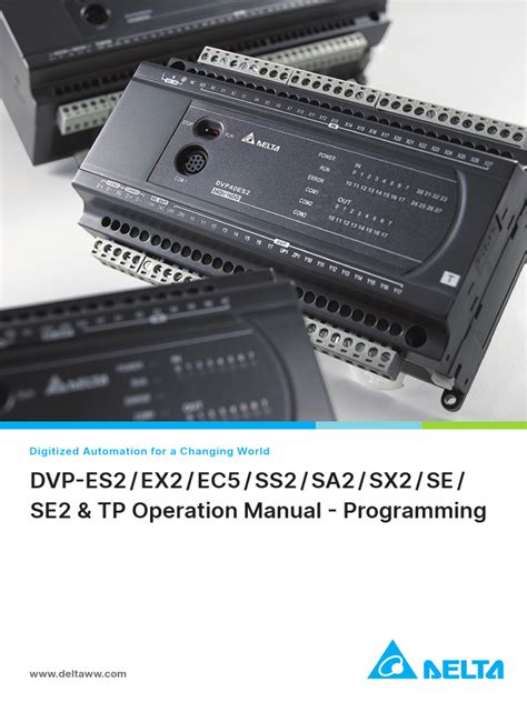 dvp es2 operation manual programming table delta