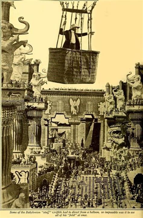 dw griffith babylon set from intolerance