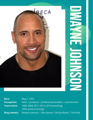 dwayne johnson biography nationality examples