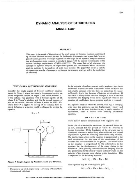 Dynamic Analysis And Design Of Offshore Structures Ocean Engineering Oceanography