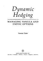 Dynamic Hedging Taleb Pdf