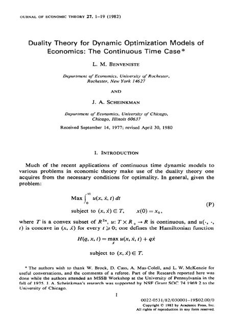 Dynamic Optimization Methods Theory And Its Applications