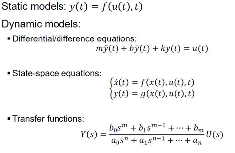 Dynamic System Analysis