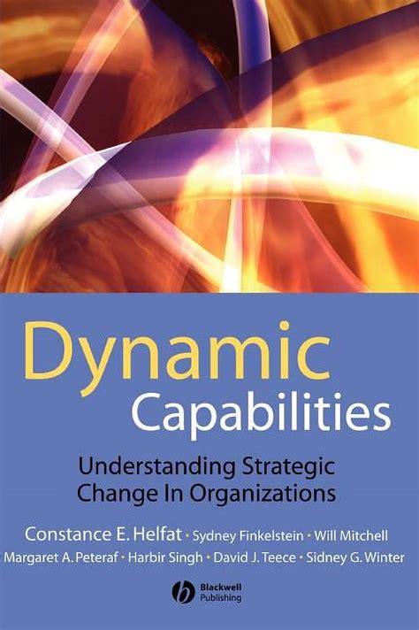 Download Dynamic Capabilities Understanding Strategic Change In Organizations Hardcover 