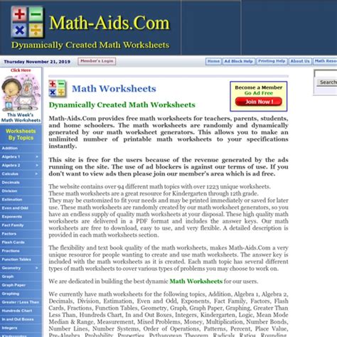Dynamically Created Math Worksheets Pearltrees Dynamically Created Math Worksheets - Dynamically Created Math Worksheets