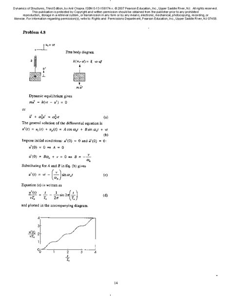 Dynamics Of Structures Solutions Prentice Hall International Series In Civil Engineering And Engineering Mechanics