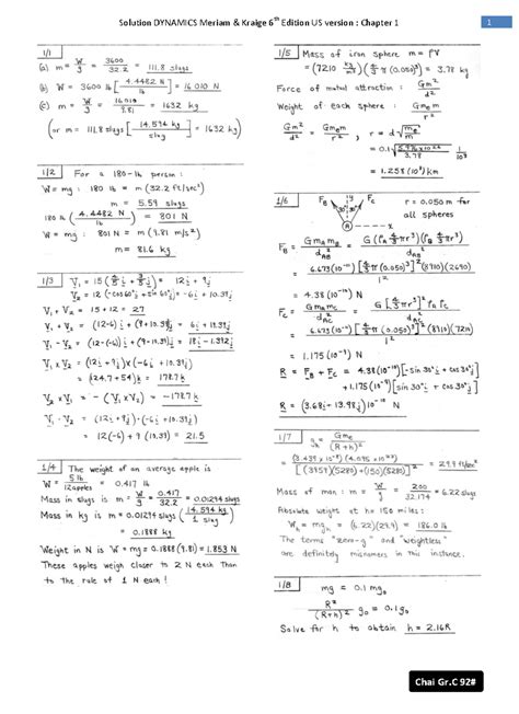 Read Dynamics 6Th Edition Meriam Kraige Solution 