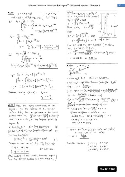 Read Online Dynamics Meriam 6Th Edition Solution 