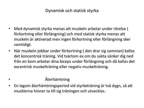 dynamisk maximal styrka