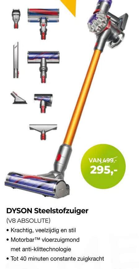 dyson v8 absolute + aanbieding