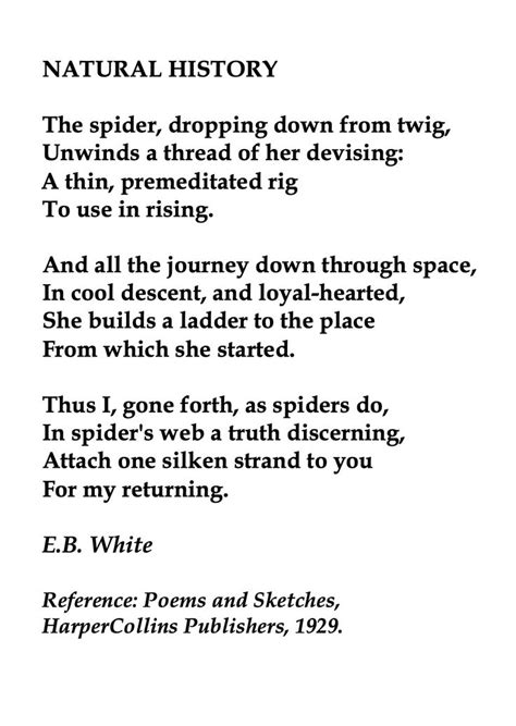 E B White Poems