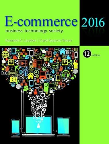 E Commerce 2016 Business Technology Society 12th Edition