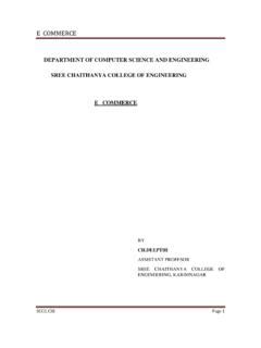E Commerce 8 Units Notes Weebly