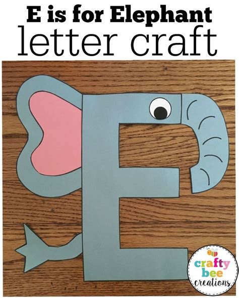 E Is For Elephant Craft For Preschoolers Objects With Letter E - Objects With Letter E