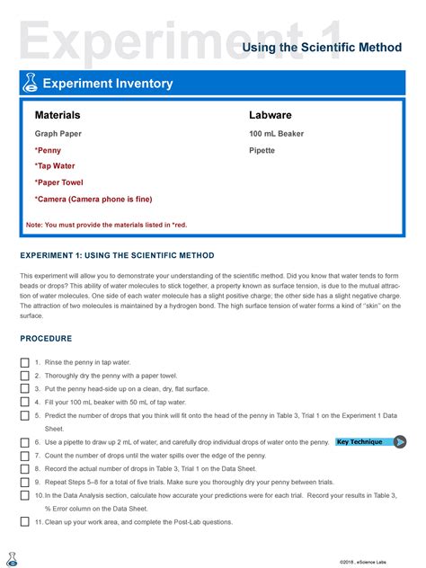 e science labs lab 1 answers
