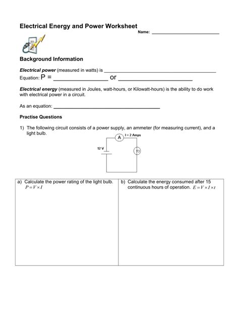 E Streetlight Com Electrical Power Worksheet Answers Trashed Ocean Current Worksheet Answer Key - Ocean Current Worksheet Answer Key