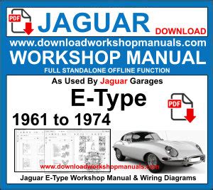 E Type Jaguar Workshop Manual Down Load